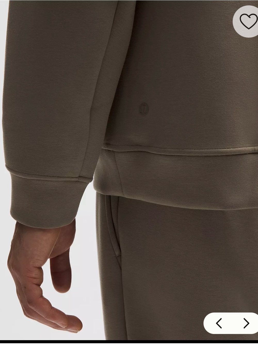 Lululemon men’s Smooth Spacer Quarter Zip - Picture 6 of 6